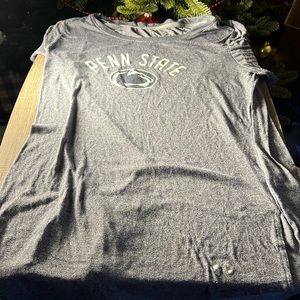 NCAA Under Armour Women’s Penn State Loose Fit Heatgear Tee Color Blue Size Med